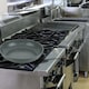 image 2 of 24cm Forged Carbon Steel Marble Grey Frying Pan