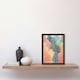 image 2 of Cant See the Wood for the Trees Pastel Home Decor Black Framed Wall Art Print A4