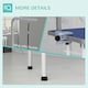 image 8 of PawHut Foldable Dog Grooming Table Adjustable Arm 81x49x80 cm