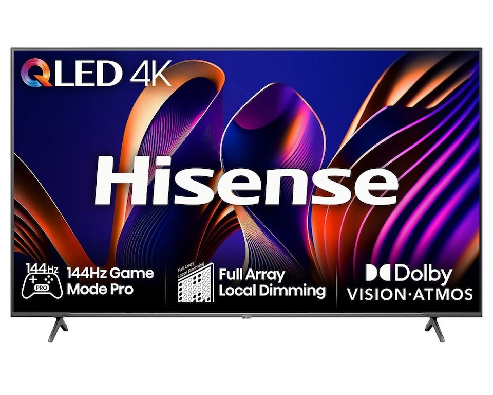image 1 of Hisense 65E7NQTUK PRO 65 inch 144Hz QLED Smart 4K TV