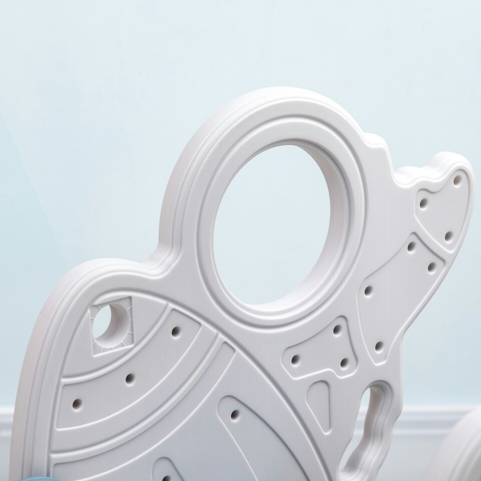 image 1 of AIYAPLAY Baby Slide Freestanding Slide for Kids 1.5-3 Years Space Theme, Blue