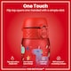 image 3 of Leak Proof Kids Water Bottle, BPA Free, 350ml (12oz) | Red | Unicorns Red | One Size