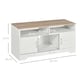 image 7 of HOMCOM Home Office 42" TV Stand Storage Unit w/ Cabinets Shelves Living Room