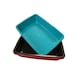 image 7 of Medium Cat Litter Tray Plastic Pet Toilet Kitten Rabbit Training Litter Box 40cm