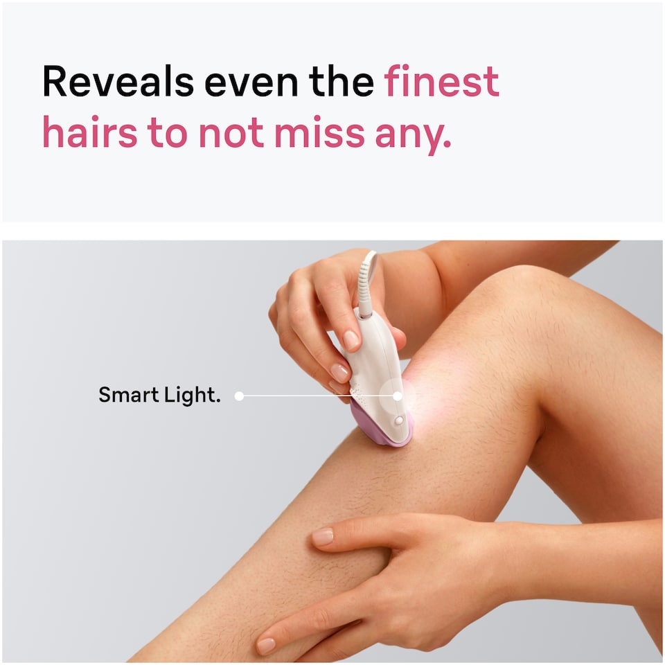 image 1 of Braun Silk·épil 3, Corded Epilator, Lasting Smooth Skin, 3-202, Pink