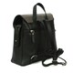 image 2 of Eastern Counties Leather Petra Snake Print Leather Backpack - Black - One Size