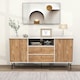 image 4 of COSTWAY TV Stand for TVs 65 Inches Modern Entertainment Center White
