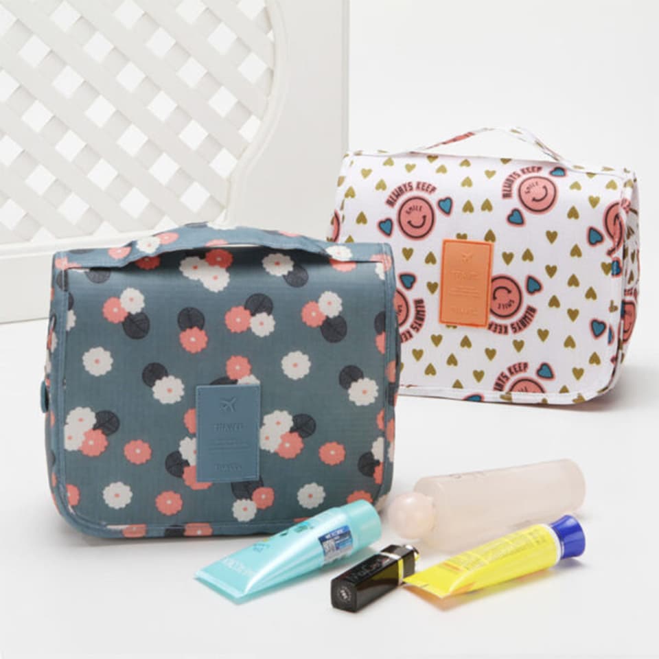image 1 of Portable Travel Storage Bag | Blue | Blue | 2