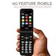 image 2 of TTfone TT760 Red Flip 4G Mobile Phone - EE Pay as you go