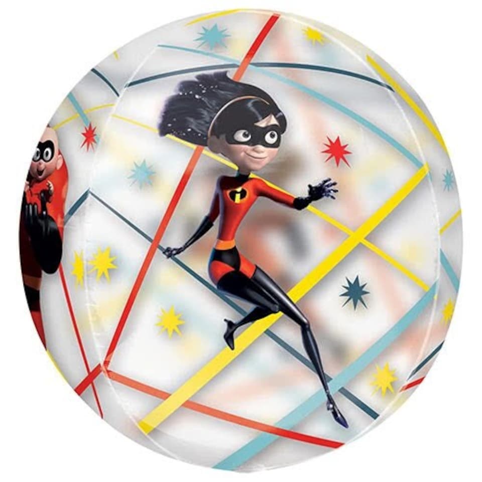 image 1 of Incredibles 2 Orbz Foil Helium Balloon 38cm / 15 in