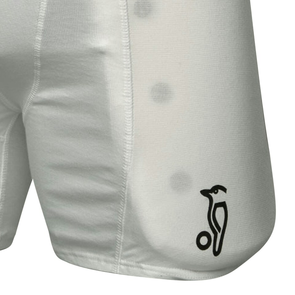 image 1 of Kookaburra Childrens/Kids Cricket Padded Shorts - White - 10-12 Years