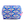 Royal blue with white swans & pink bows