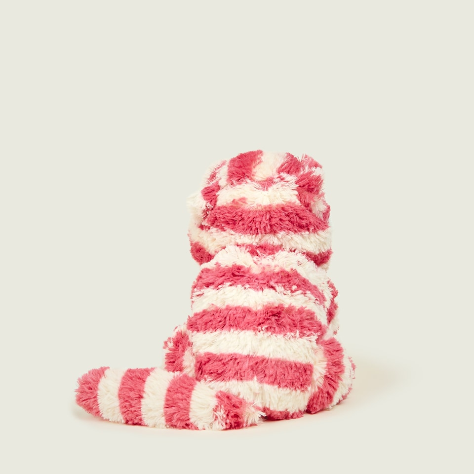 image 1 of Warmies Plush Bagpuss Microwavable Weighted Teddy with French Lavender Scent, Hot or Cold for Cool Relaxation and Warm Relief