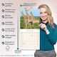 image 6 of African Wildlife 2026 Calendar | Square Wall Calendar | Animal Gift | Plastic Free Packaging | by Avonside Publishing