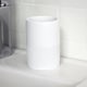 image 1 of Showerdrape Chantilly White Tumbler