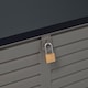 image 6 of Garden Gear Grey Lockable Storage Patio Box with Sit-on Lid Weatherproof 490 Litre Box