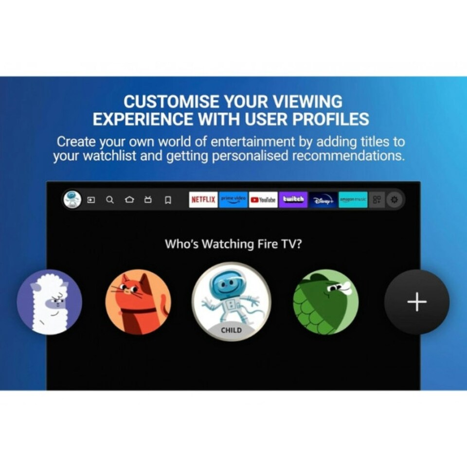 image 1 of Finlux 24" Inch HD Ready HDR Smart Fire TV 720p With Freeview Play - 24MH24F