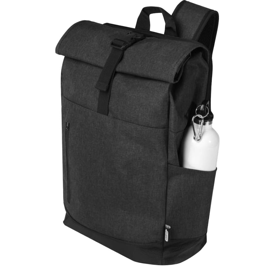 image 1 of Avenue Hose 15.6" Roll Up Laptop Bag - Heather Charcoal - One Size