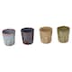 image 4 of 90ml Espresso Coffee Cups Multi Colours Small Ceramic Mugs Set Stoneware | Multi | Multicoloured | Set of 8 Mugs