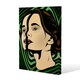 image 1 of portrait of woman (Canvas Print) 31 x 41 x 4cm