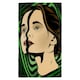 image 1 of portrait of woman (Kitchen Towel)