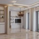 image 2 of Sliding wardrobes 4U Modern Full Mirror Sliding Door Wardrobe Multi Size (90-203cm) & Color Options | Brown | 180cm(Oak) | 180cm