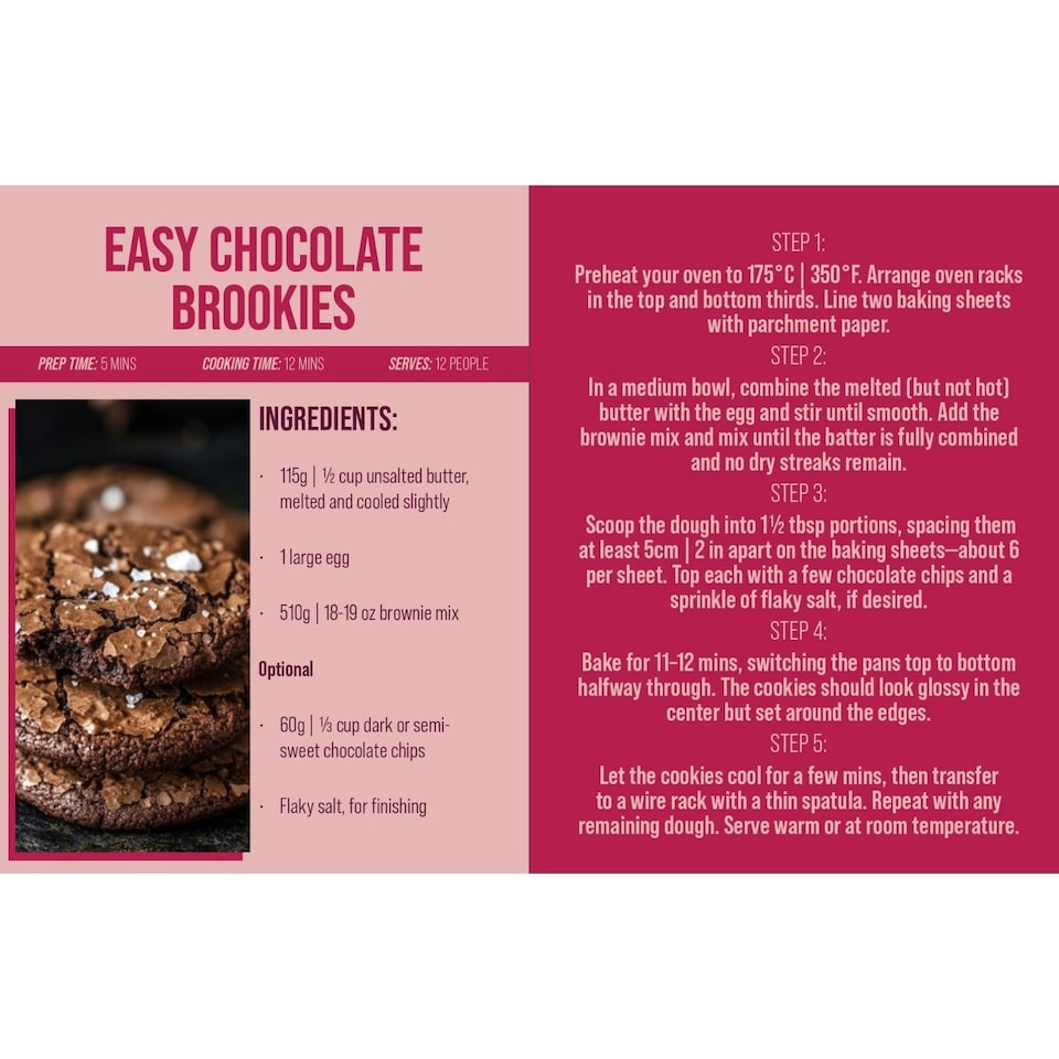 image 1 of Easy Eats Chocolate Bakes Baking Recipe Cookbook