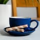 image 5 of Argon Tableware 2pc Coloured Cappuccino Cup & Saucer Set - 250ml - Navy - Coffee Cup Latte Cup Drinking Cup