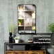 image 3 of HOMCOM Rectangle Wall Mirror with Shelf 86 x 53 cm, for Living Room, Bedroom