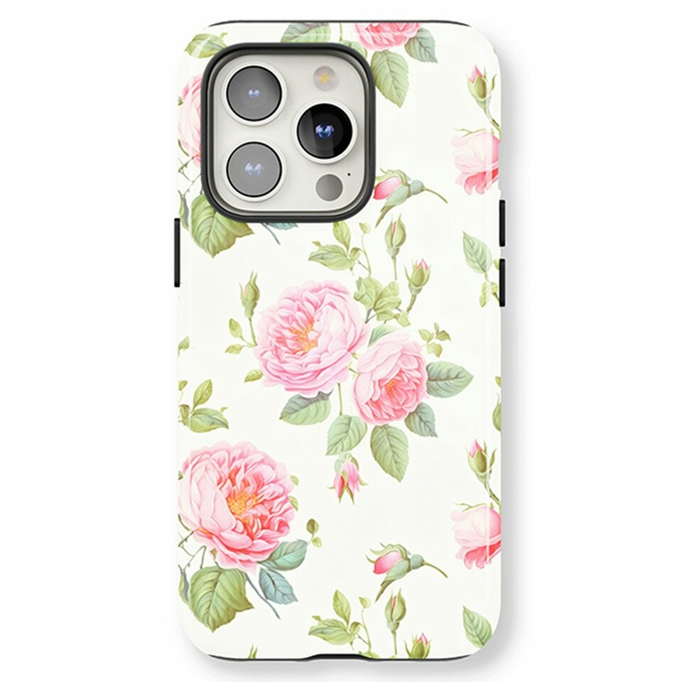 image 1 of Englsh Rose Phone Case | Pink | iPhone 14
Tough | iPhone 14
Tough