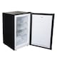 image 2 of SIA UCF50BL/E 50cm Black Freestanding Under Counter Freezer 80L