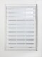 image 4 of Day and Night Zebra Roller Blind 85cm Wide x 165cm Long | White | White