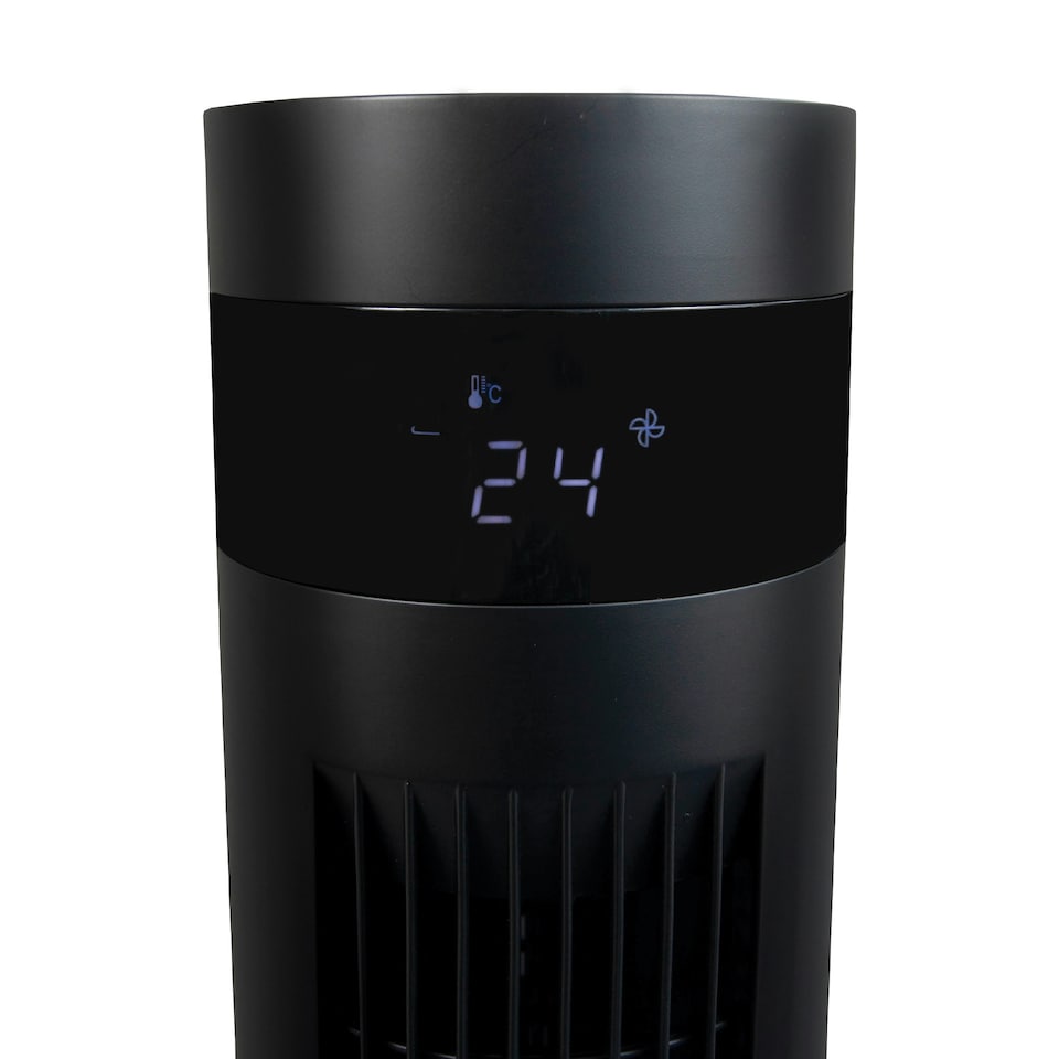 image 1 of Igenix IGFD6035B Digital Tower Fan, 35 Inch, Black