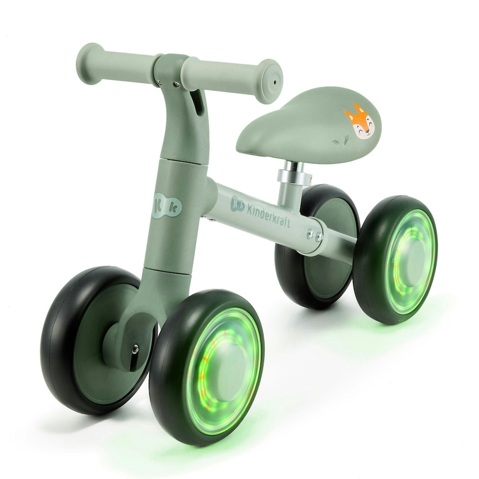 image 1 of Kinderkraft Balance Bike Cutie Flash Green