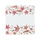 image 1 of Autumn Leaves Half Border Splash Back | White