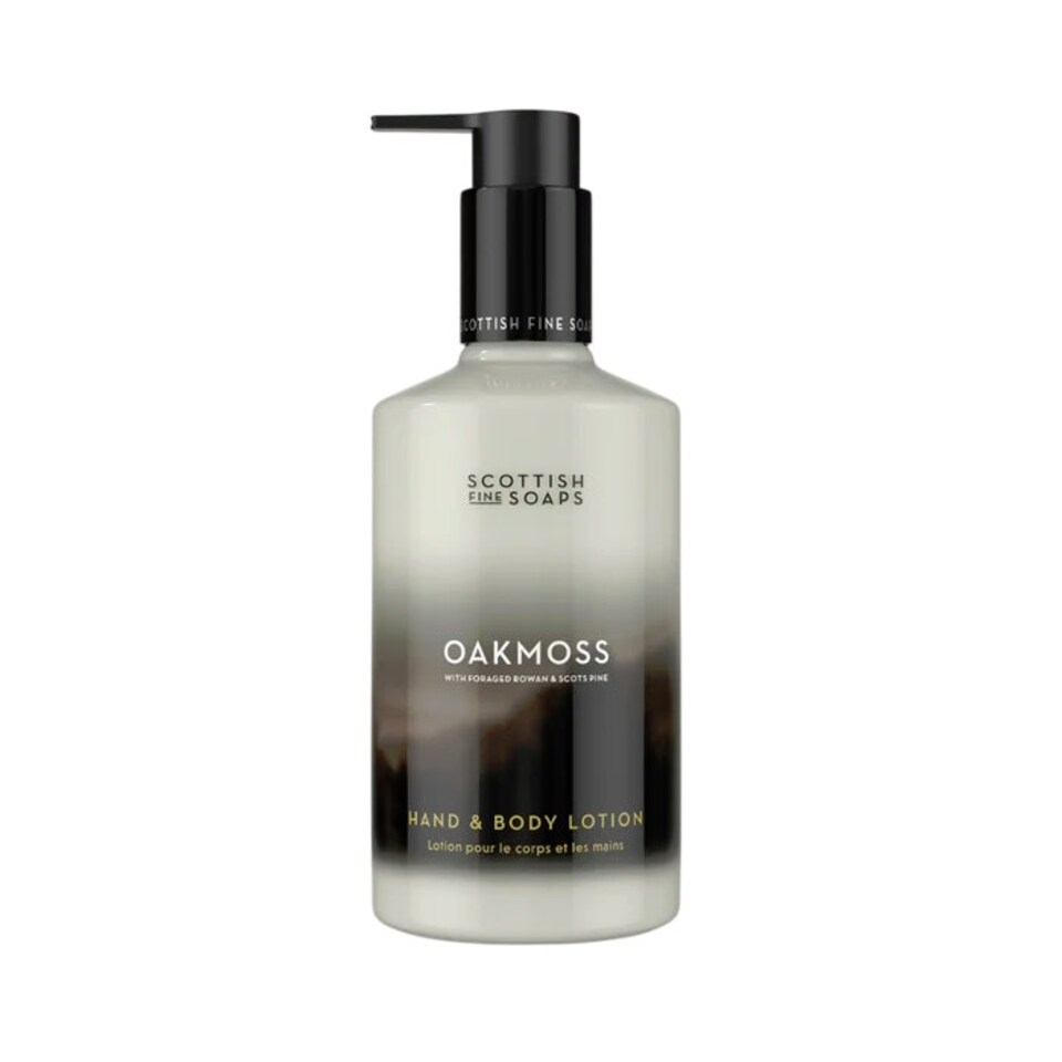 image 1 of Scottish Fine Soaps Oakmoss Hand & Body Lotion 300ml