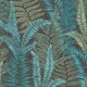 image 1 of AS Creation Famous Garden Fern Textured Wallpaper - Blue/Green/Black - One Size Blue