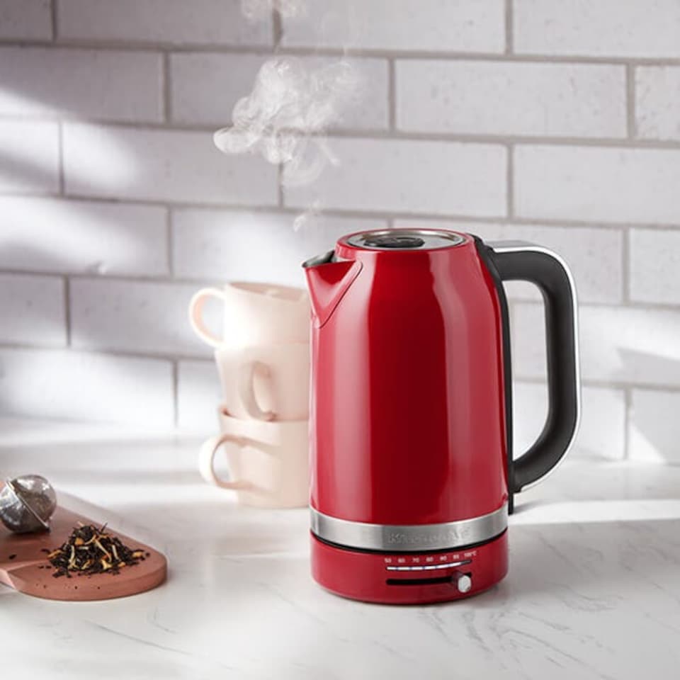 image 1 of KitchenAid Breakfast Suite Empire Red 1.7L Kettle | Red
