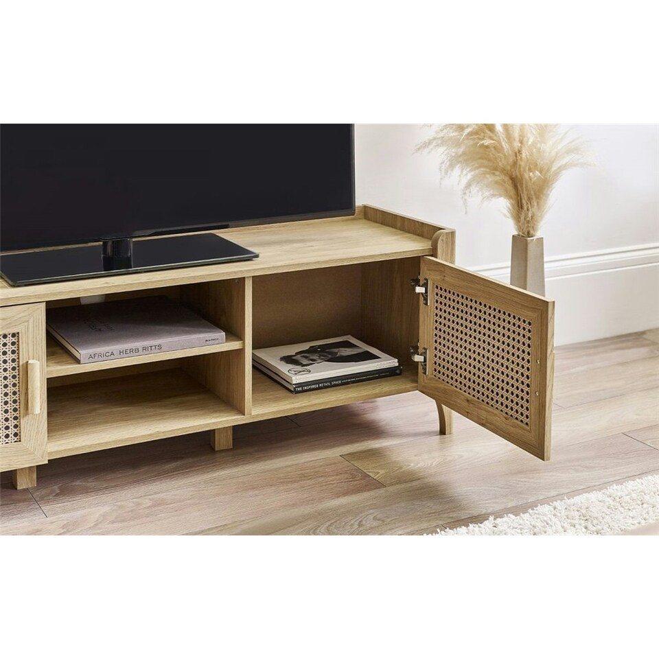 image 1 of Classic Natural Oak Media Unit Brown