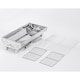 image 3 of Portable Charcoal BBQ Grill Folding Stainless Steel Barbecue Camping Festival