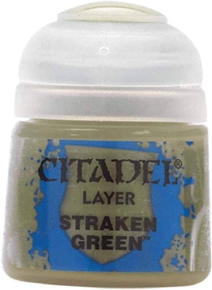 image 1 of Games Workshop Citadel Colour Layer: Straken Green (12ml) Paint