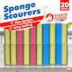 image 8 of 20pk Small Sponge Scourers – Blue, Pink & Yellow Washing Up Sponges for Dishwashing, Kitchen Cleaning & Daily Home Use