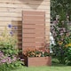 image 2 of Outsunny Raised Garden Bed with Trellis and Drainage Hole, Planter Box Grey