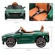 image 7 of HOMCOM Bentley Bacalar Licensed 12V Kids Electric Ride-On w/ Remote - Green