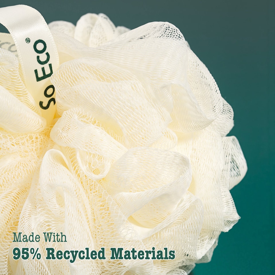 image 1 of So Eco Bath & Shower Pouf 3-Pack