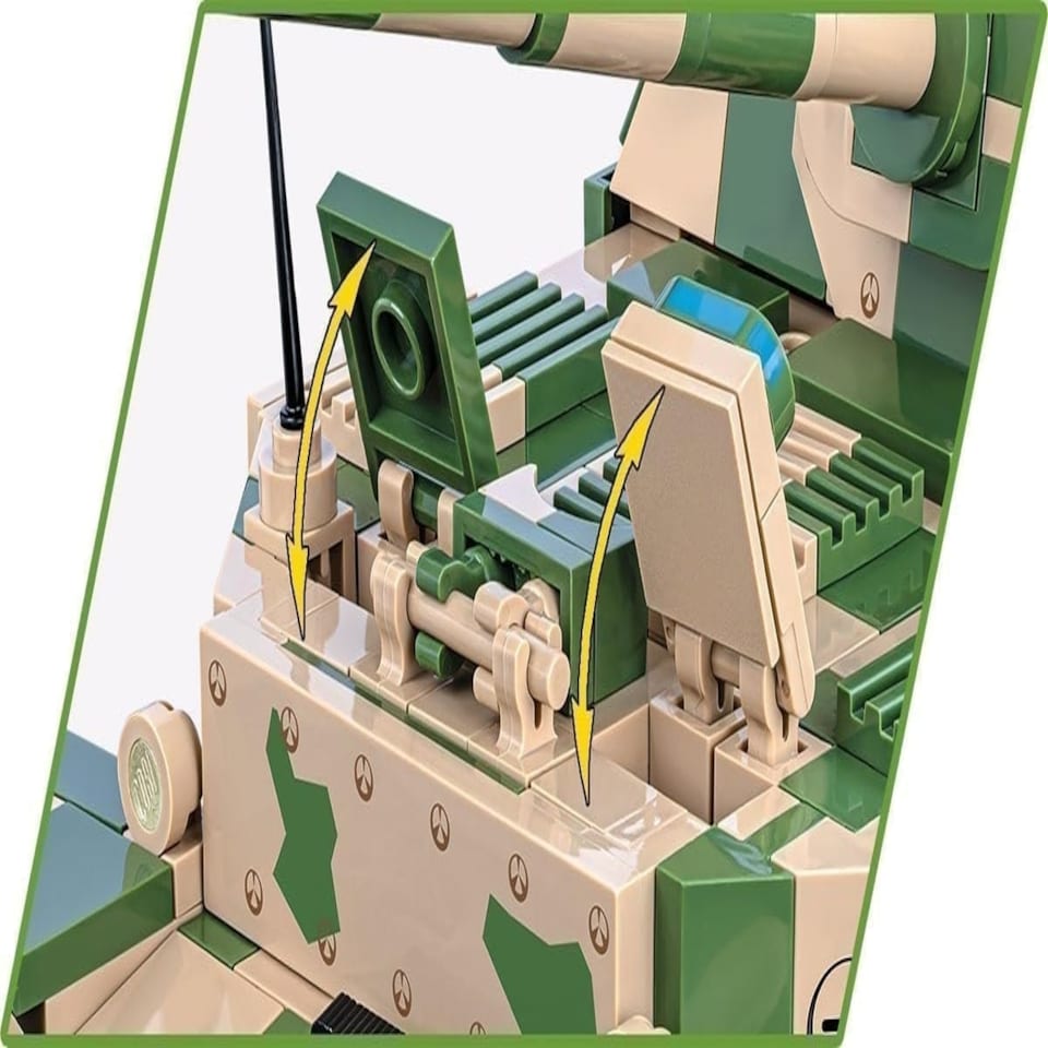 image 1 of Cobi 2583 - World War II - S.D.KFZ. 184 Ferdinand 1268 pcs