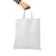 image 2 of Nutshell Cotton Short Handle Shopper - White - One Size White