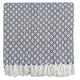 image 3 of Eden Cotton Geometric Throw Brown | Brown (254x254 cm)