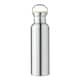 image 3 of MidOcean Helsinki Medium Bamboo 750ml Flask - Matt Silver - One Size Multi | One Size
