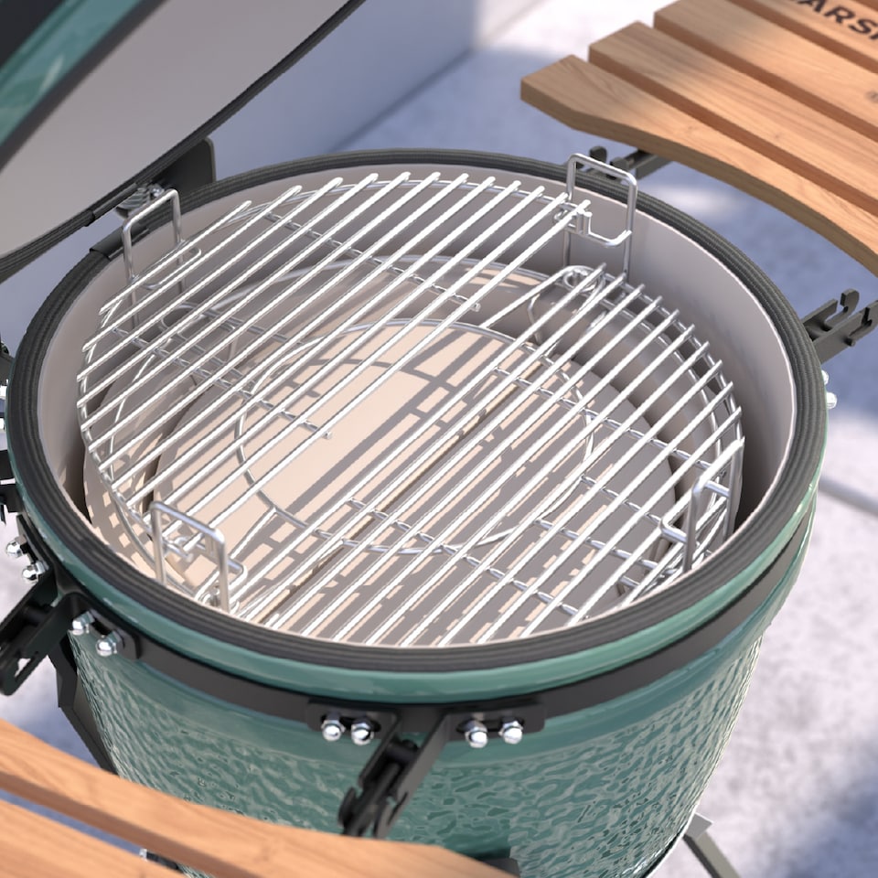 image 1 of Charles Bentley ottimo Searsmith 18in Kamado BBQ